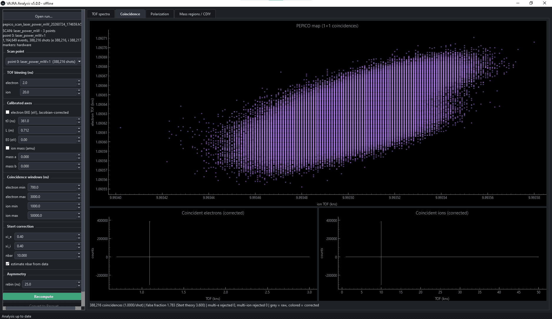 VAJRA Analysis screenshot 1